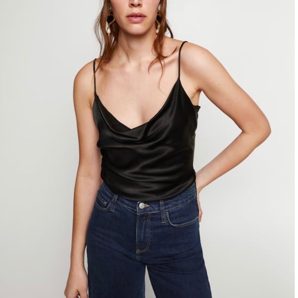 ZARA Cowl Neck Cami (XS)